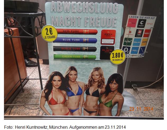 Sexistische Tabakwerbung