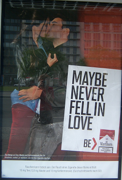 Die Tabakwerbekampagne maybe muss gestoppt werden!