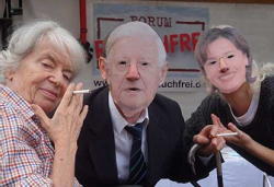 Die Helmut-Schmidt-Show in Kreuzberg