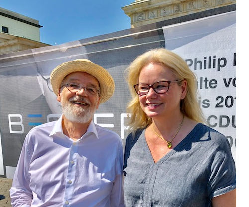 Kirsten Kappert-Gonther zum Weltnichtrauchertag am Brandenburger Tor